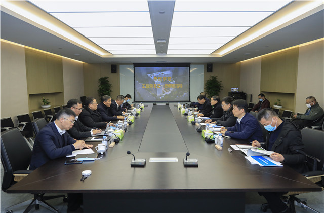 浙江省委常委、政法委書記王昌榮一行蒞臨金世豪總部