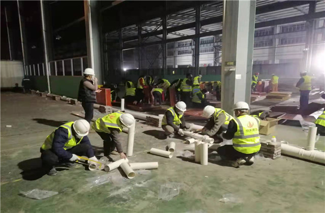 抗擊新冠，支援上虞，金世豪項目在行動！ ——金世豪二建諸暨婦幼保健院項目支援諸暨高湖集中隔離點建設