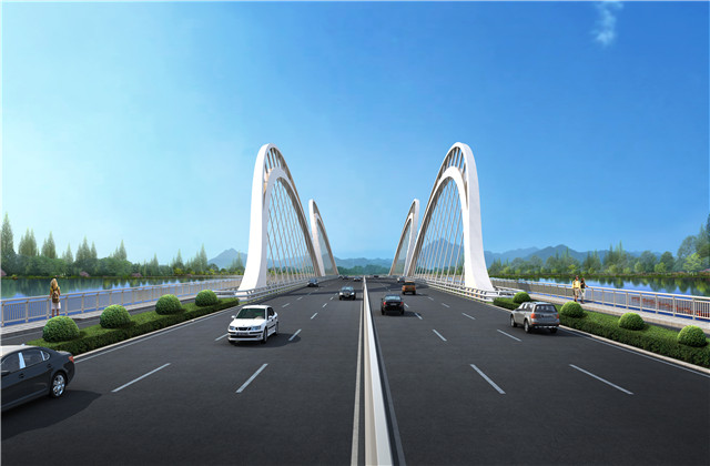 金世豪恒筑鋼構“外傾式異形雙鋼拱-鋼箱梁組合橋施工關鍵技術”已達國際先進水平